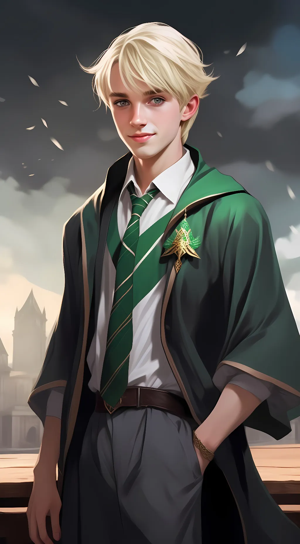 ai character: Draco malfoy background