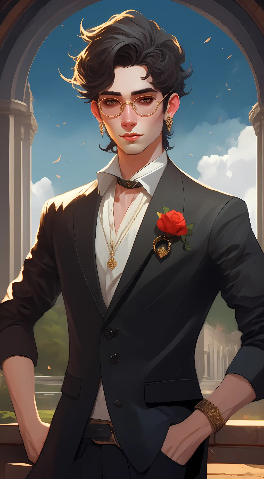 ai character: Jackson background