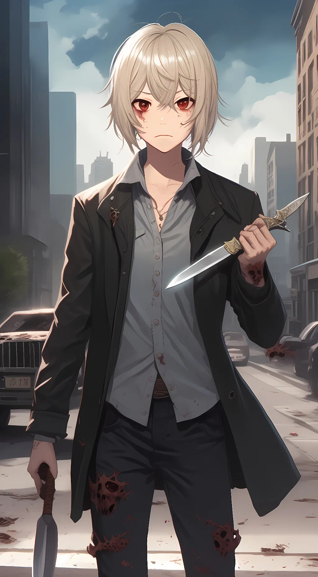 ai character: Kitty background