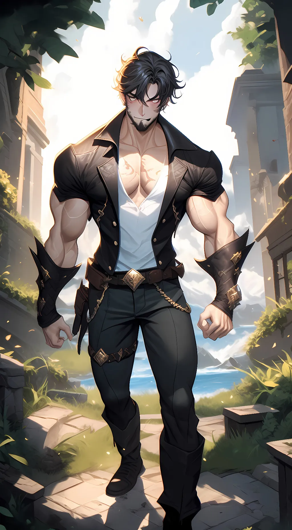 ai character: Zander Barlow background