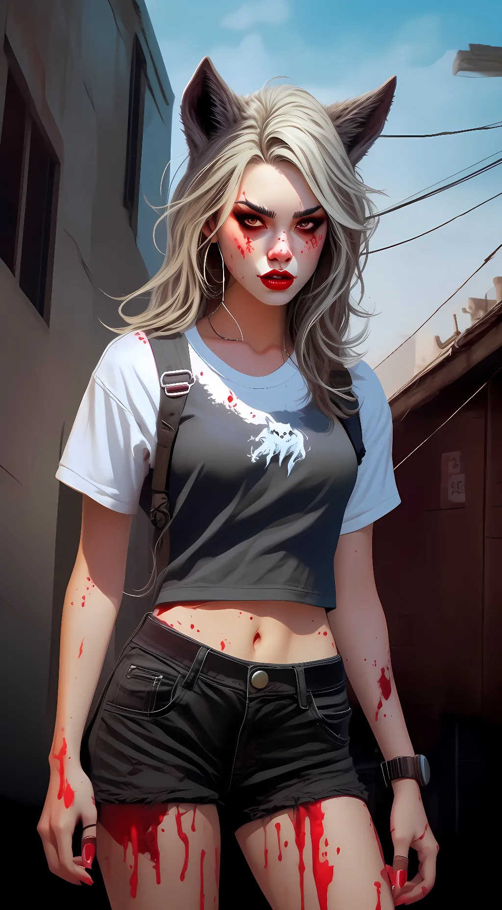 ai character: Jennifer  background