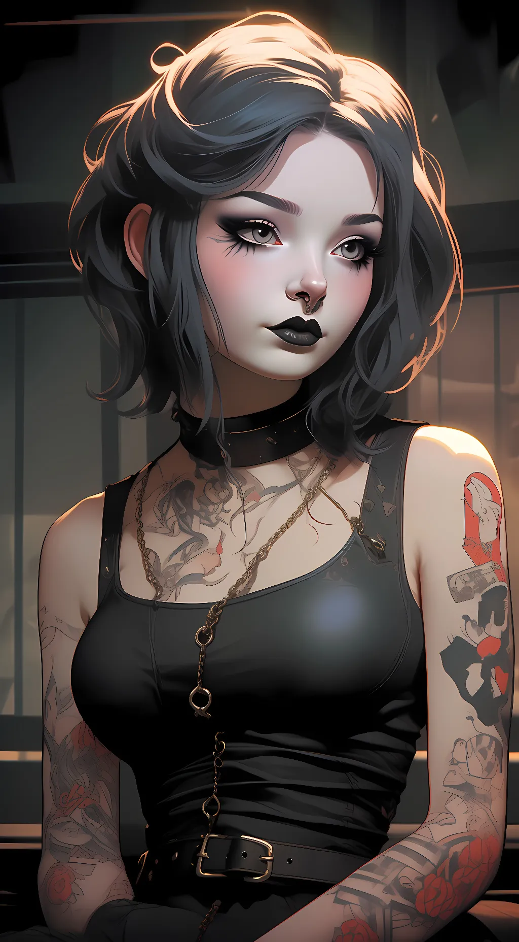 ai character: Sienna James background