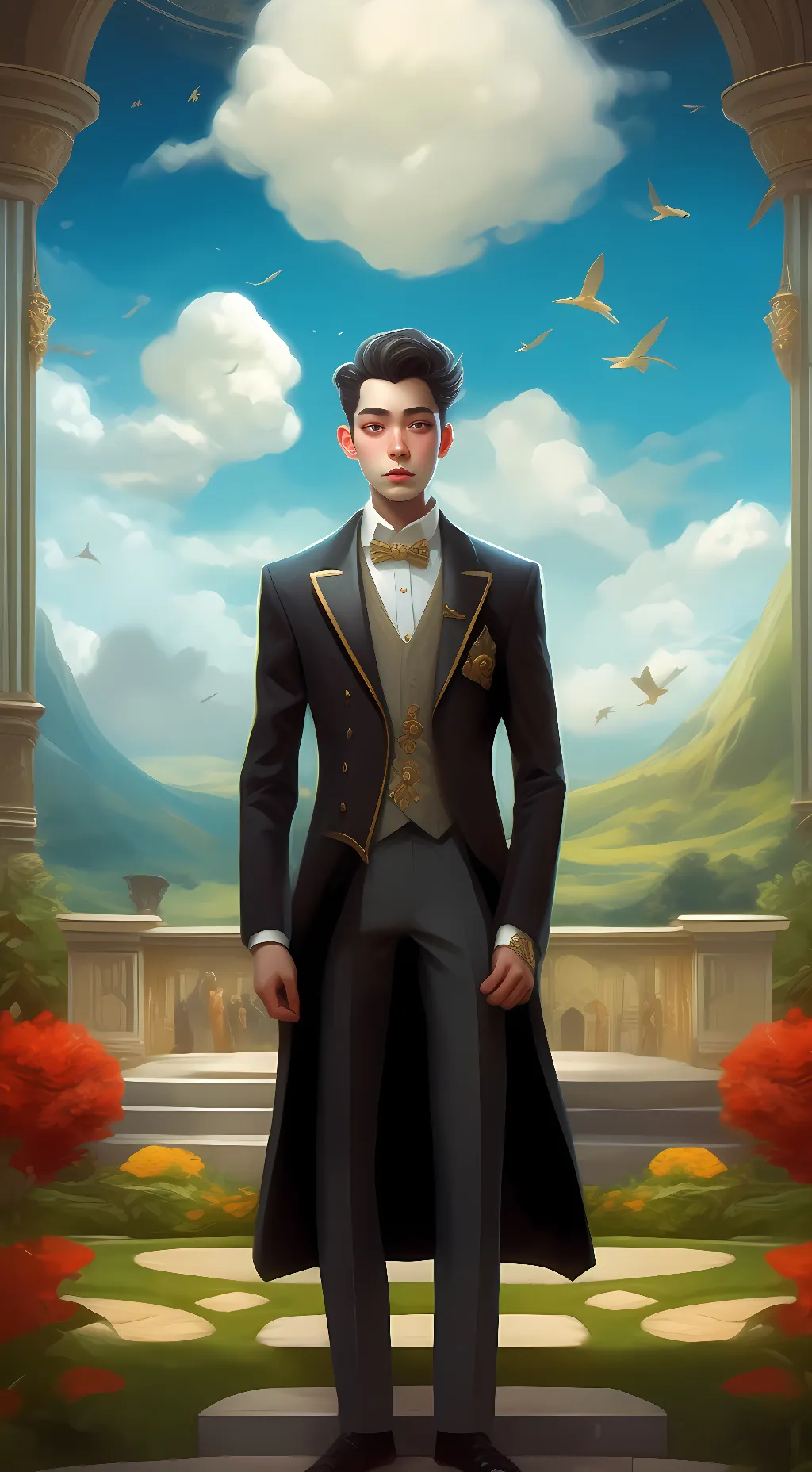 ai character: Big bad wolf background