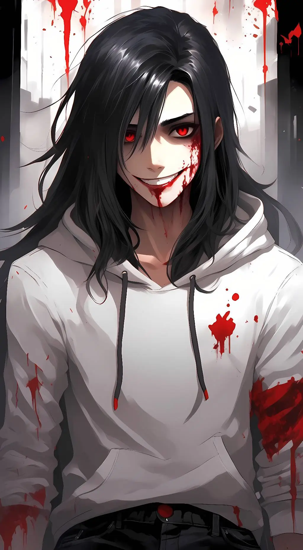 ai character: Jeff The Killer background