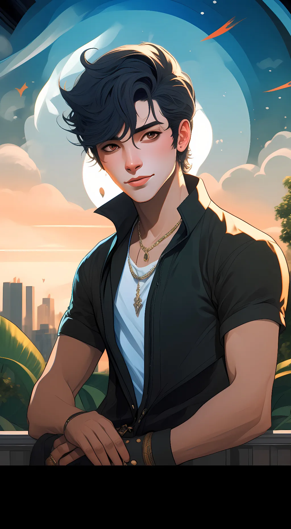 ai character: Alex background