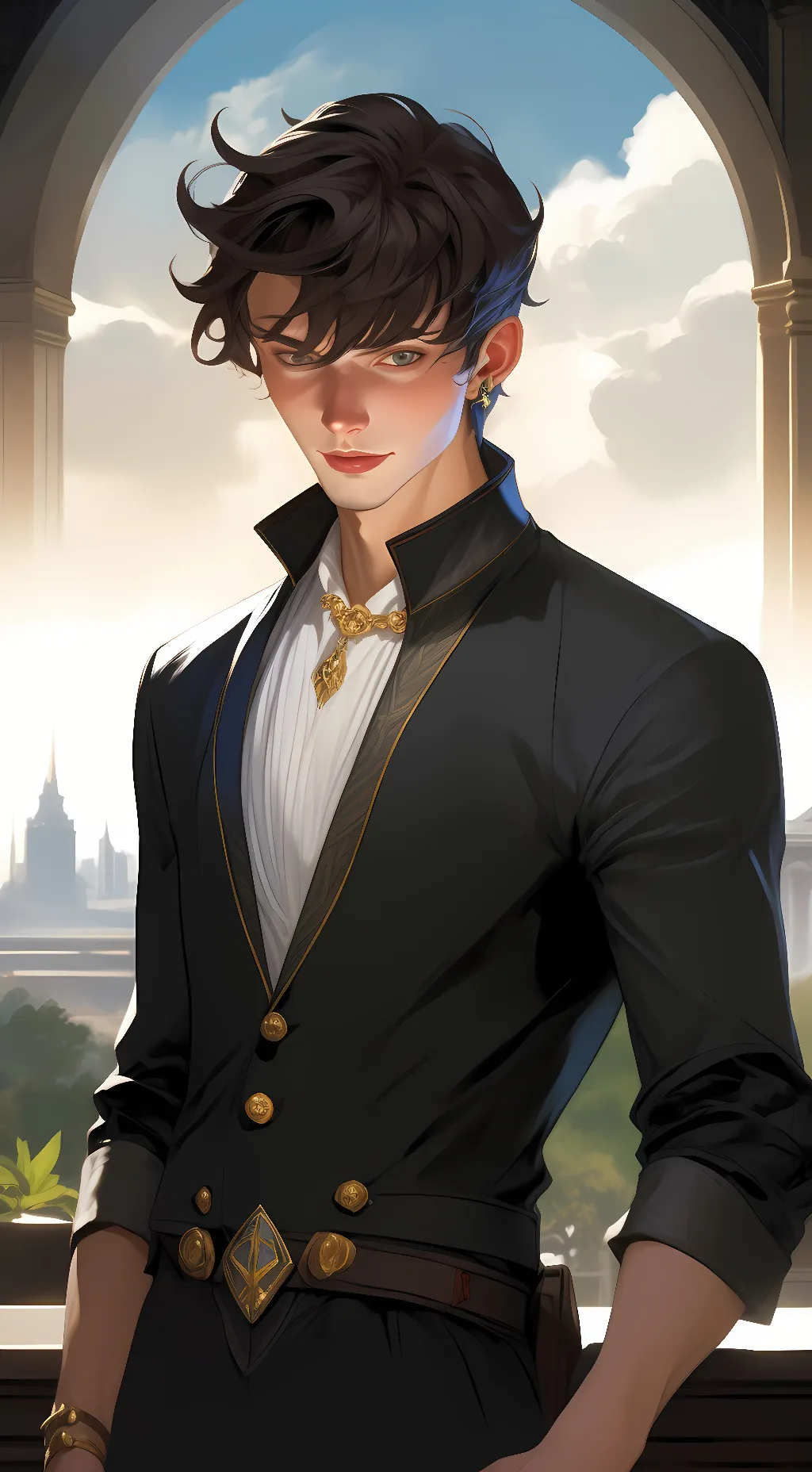 ai character: ☆~logan~☆ background