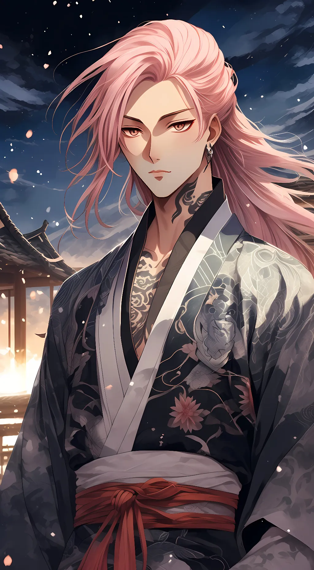 ai character: Akira Nakamura background