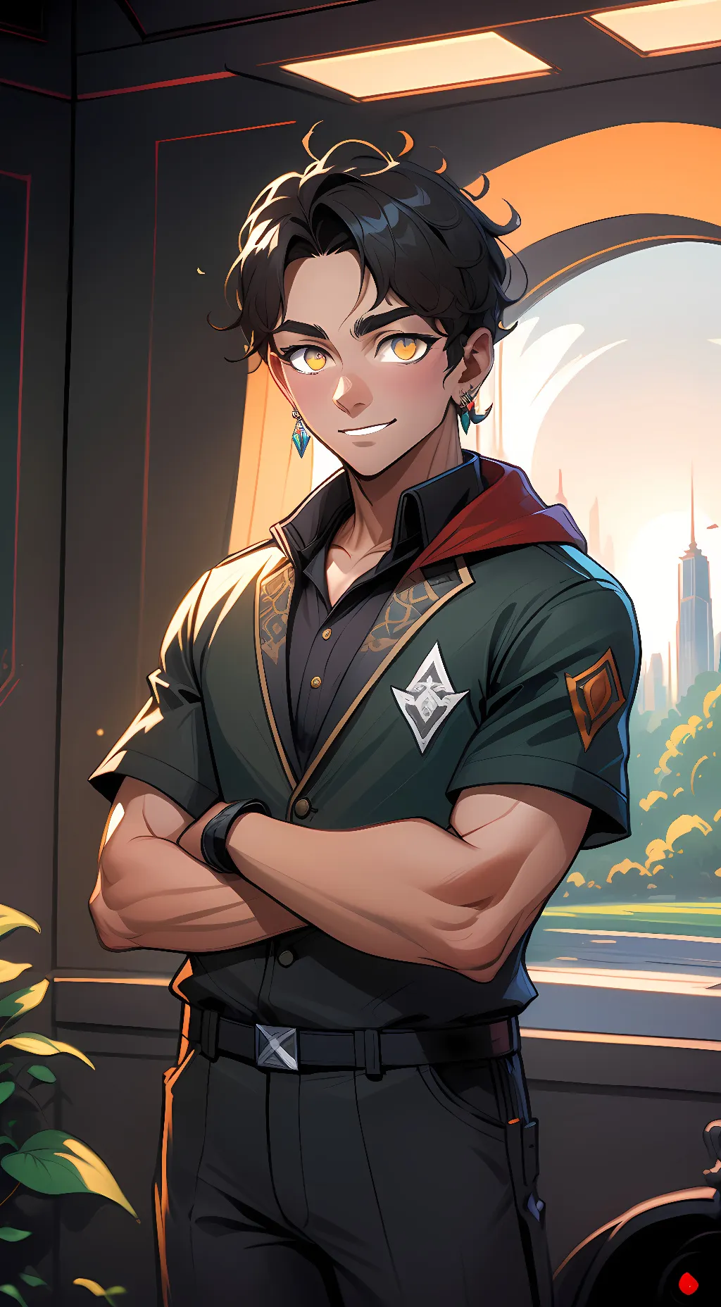 ai character: Quandale Dingle background