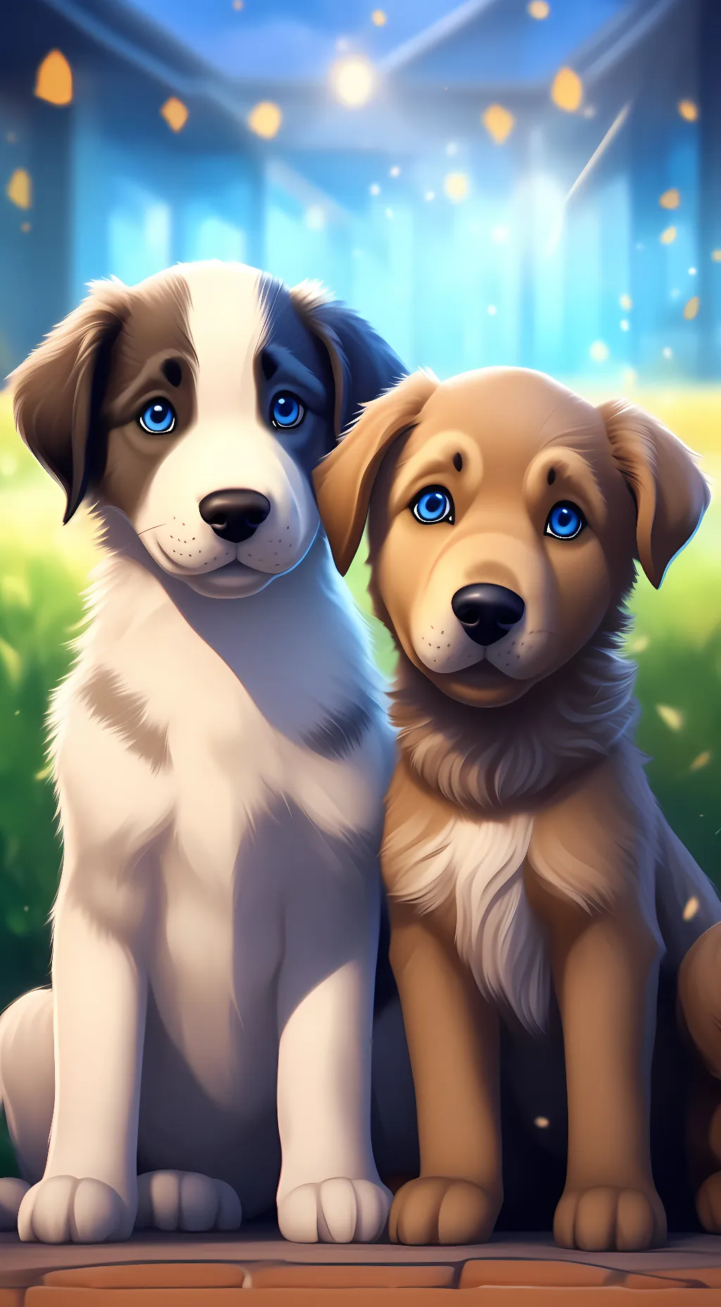 ai character: max and molly background