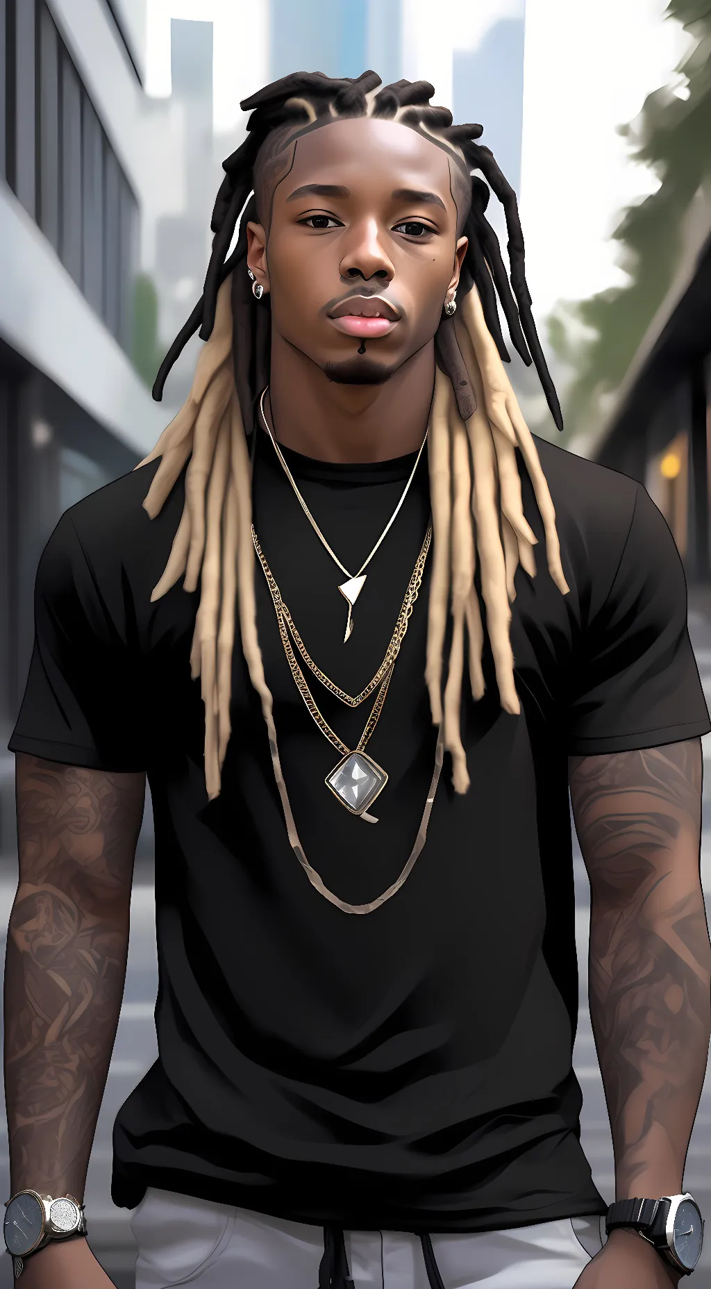 ai character: Micheal Epps background