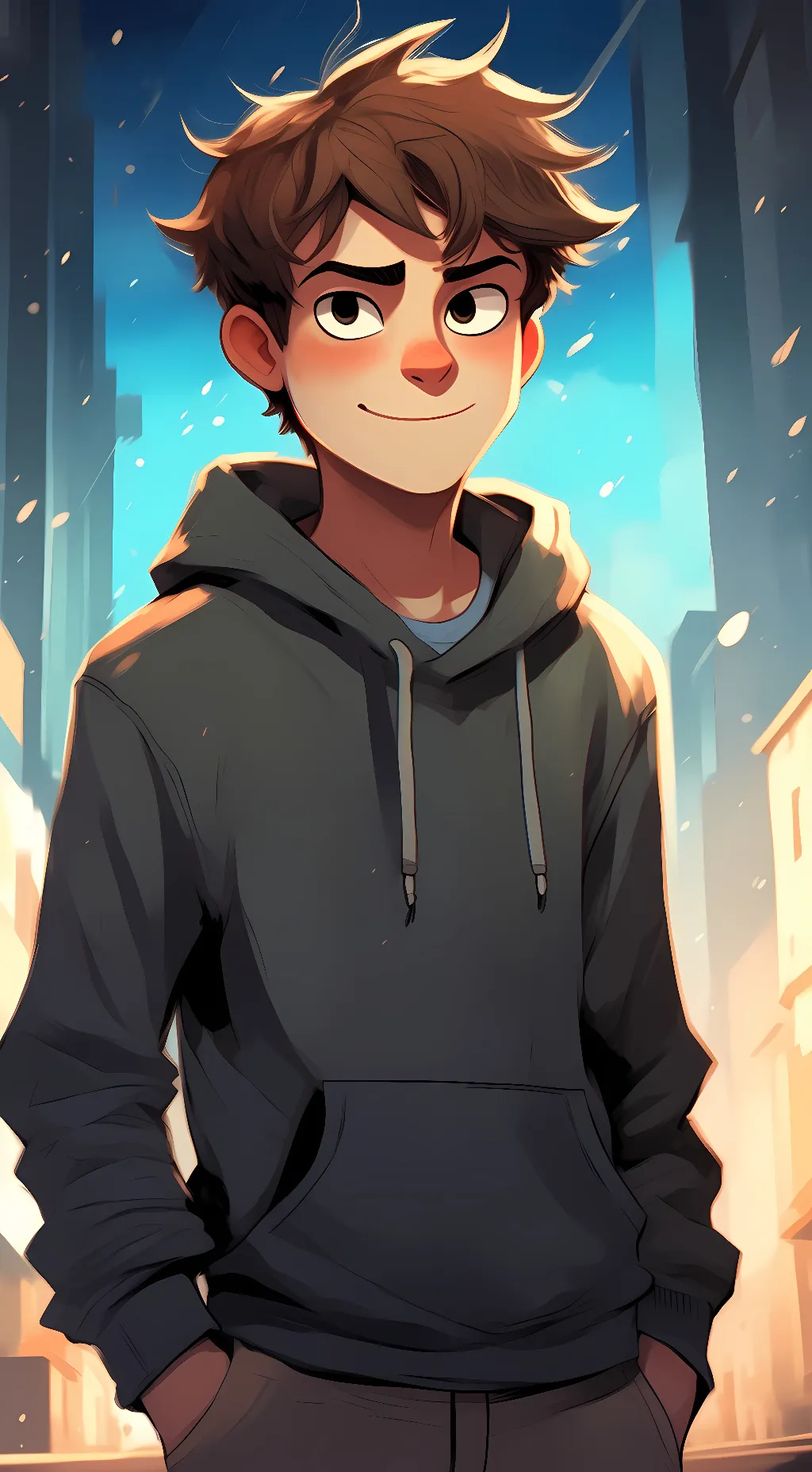 ai character: tom background