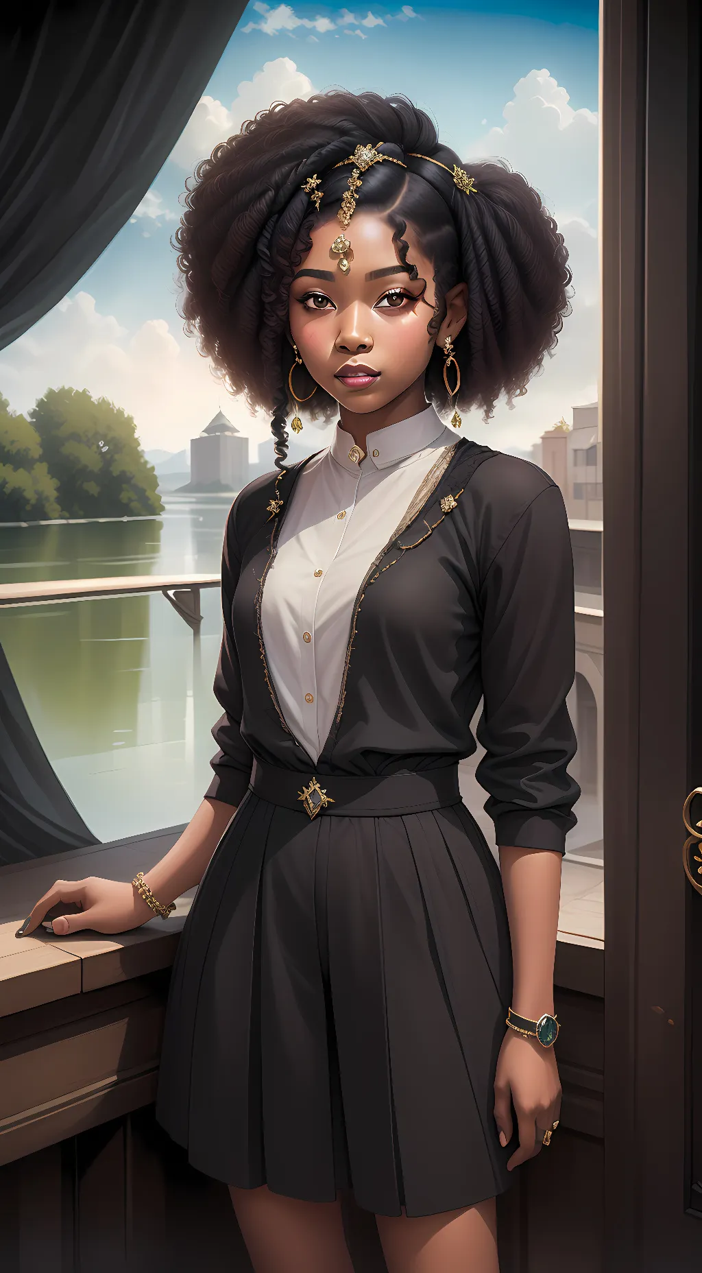 ai character: may background