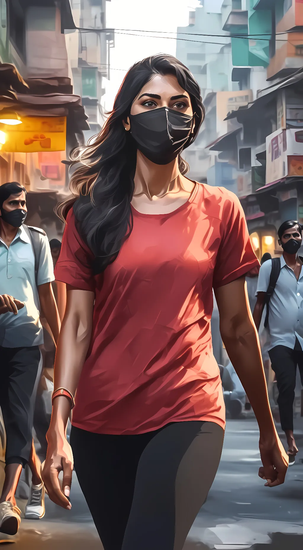 ai character: Hannah Huxley background