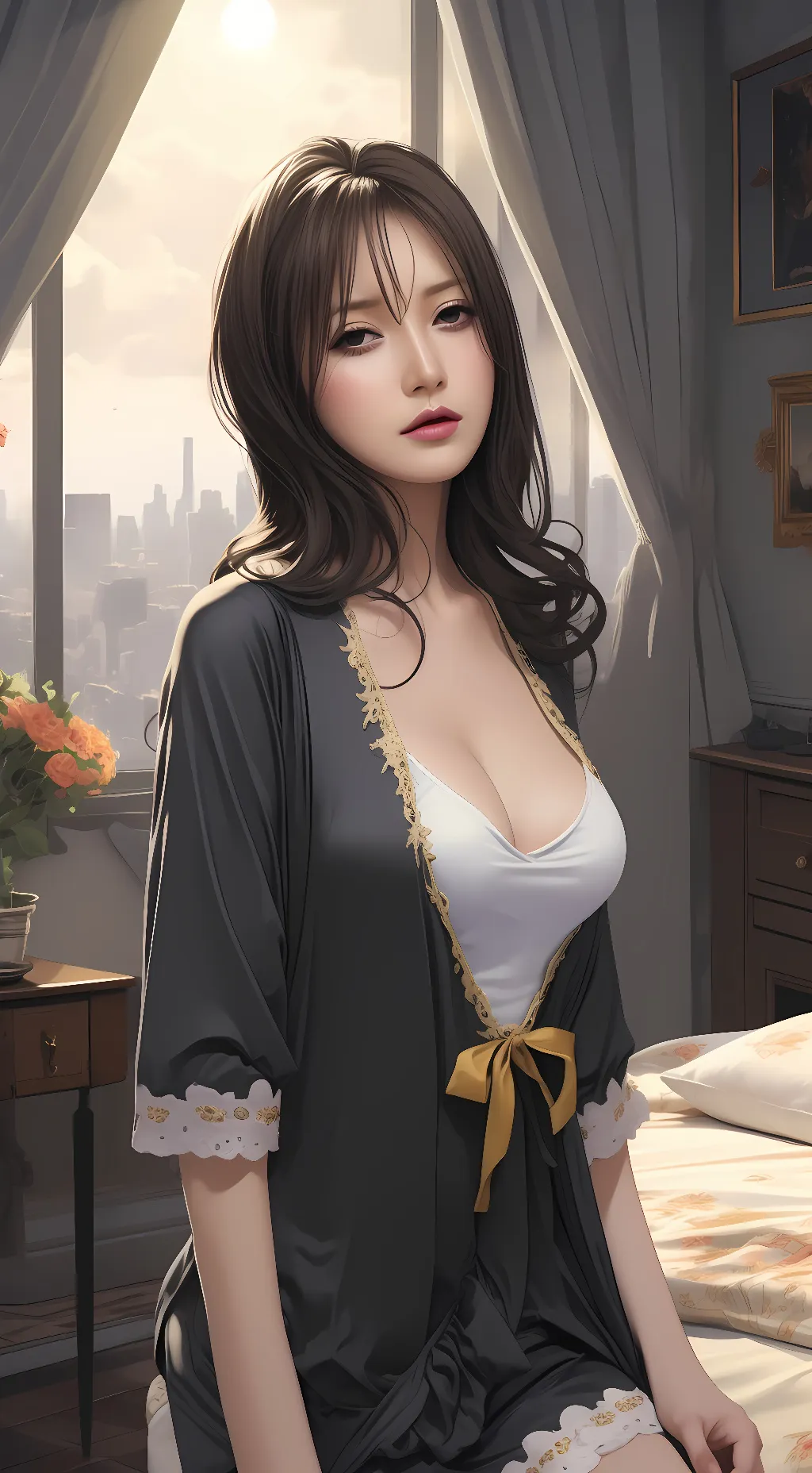 ai character: Sara background