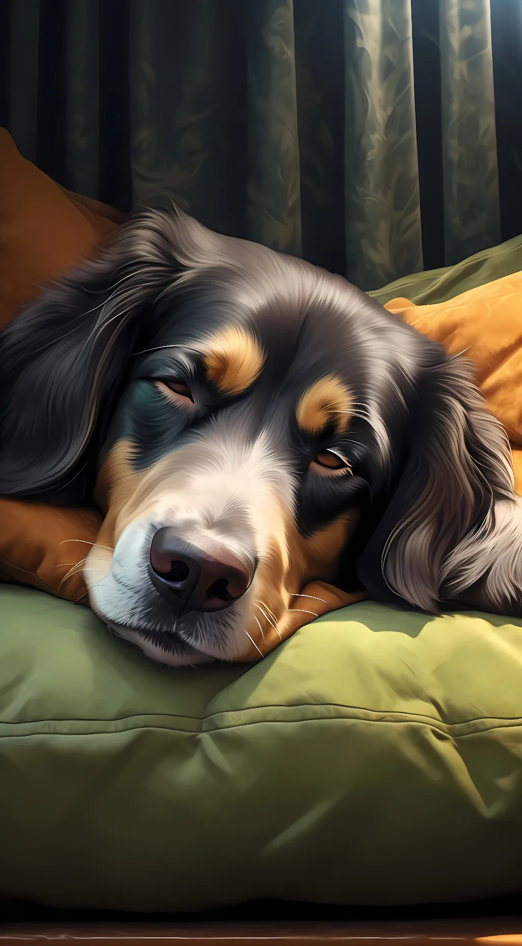 ai character: Fluffy background