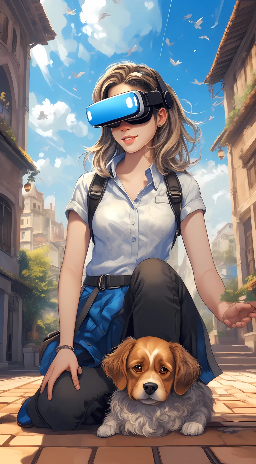 ai character: Onnie background