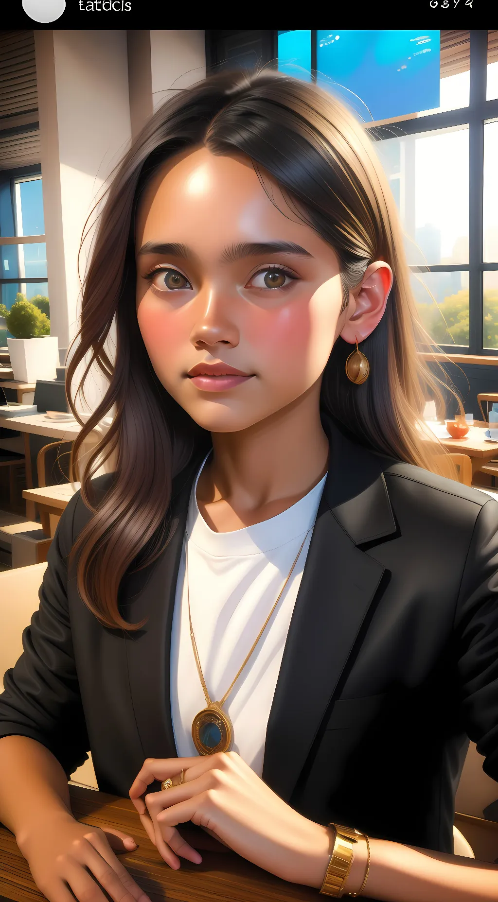 ai character: Darci background