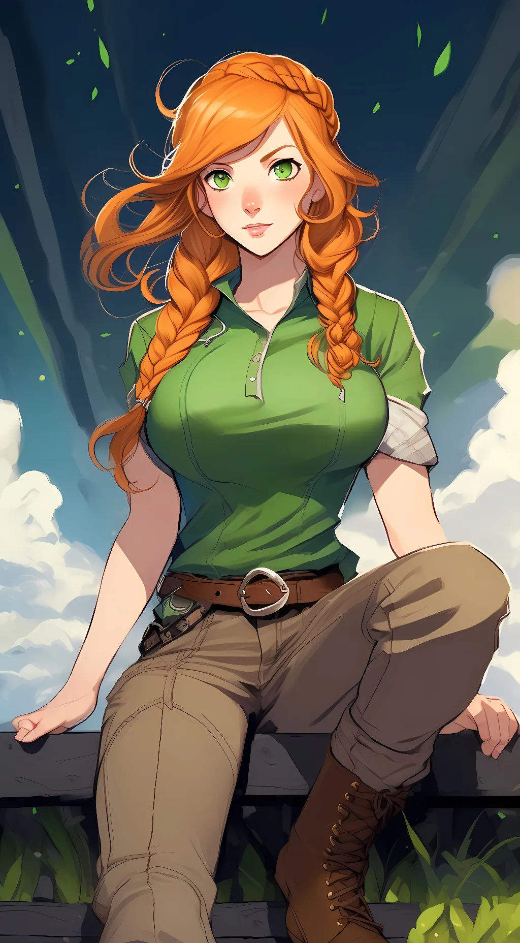 ai character: Alex background