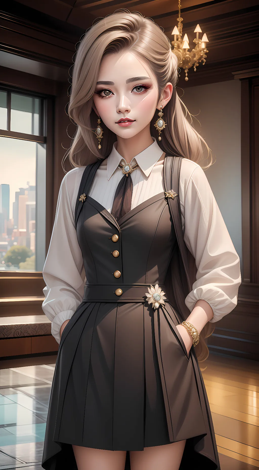 ai character: Kia kyoko background