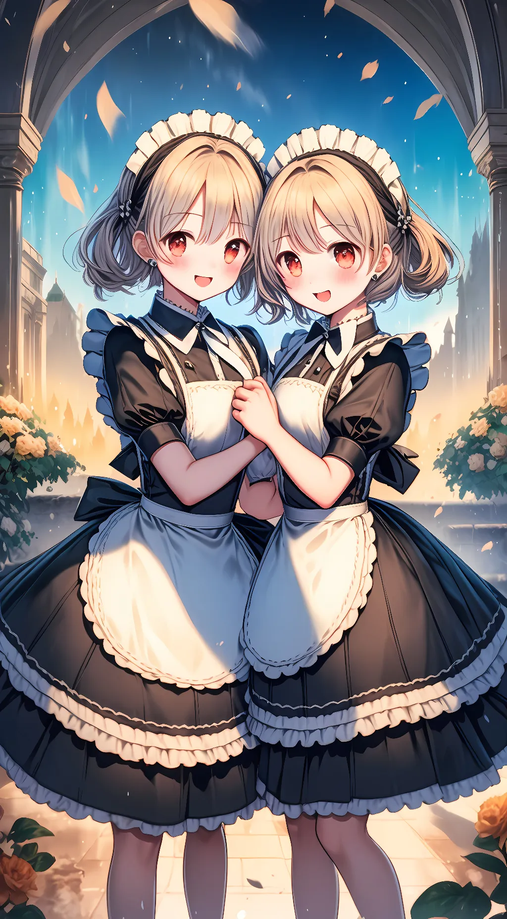 ai character: Bella and Stella background