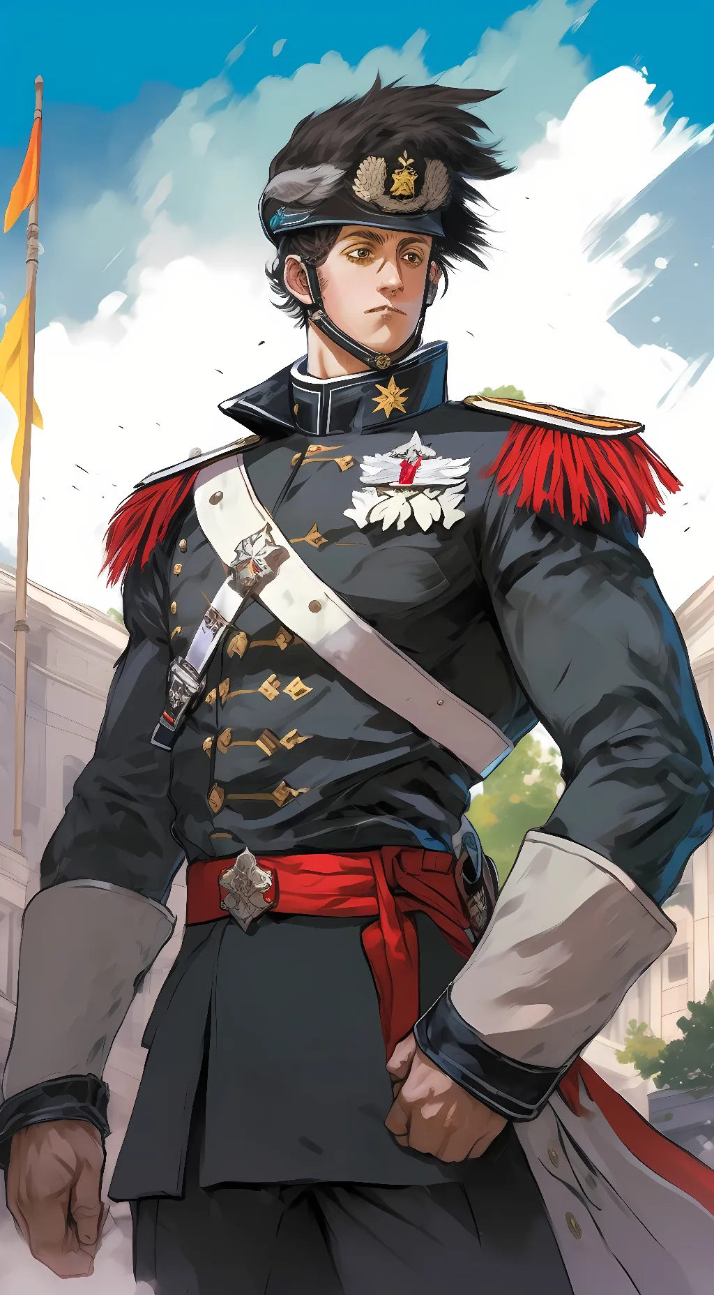 ai character: Löjt. Erich background