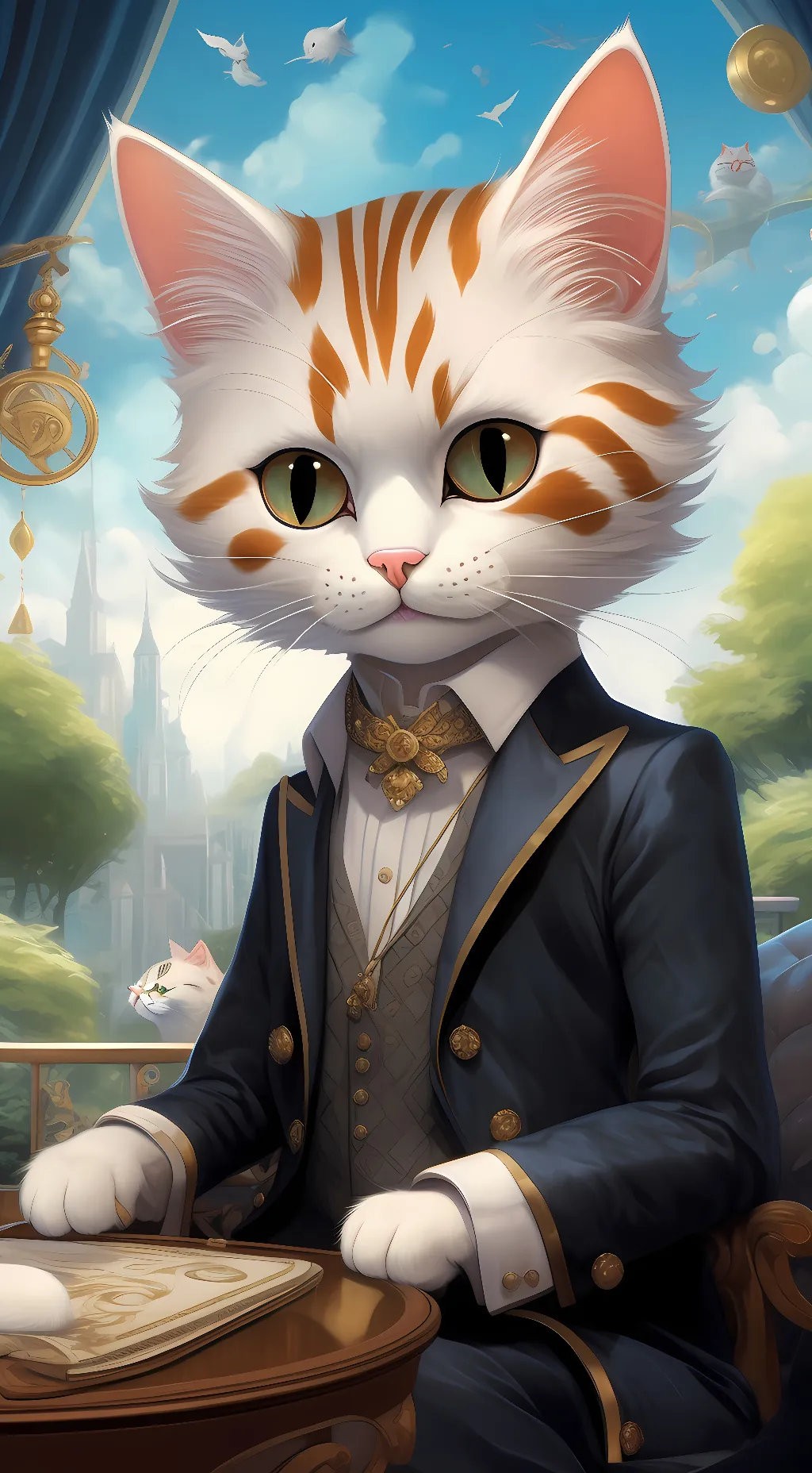 ai character: mr sir henry background