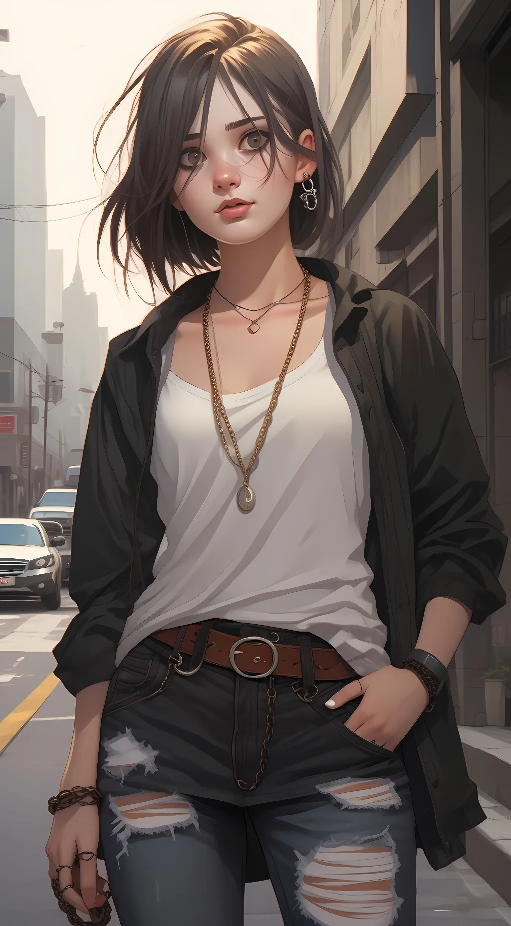 ai character: Sophia background