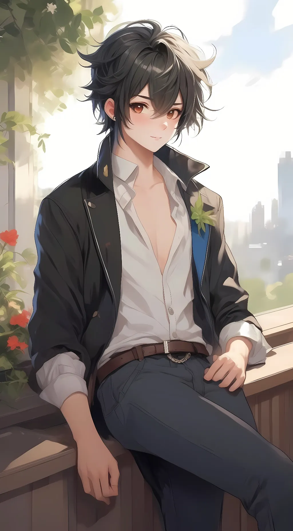 ai character: Alex background