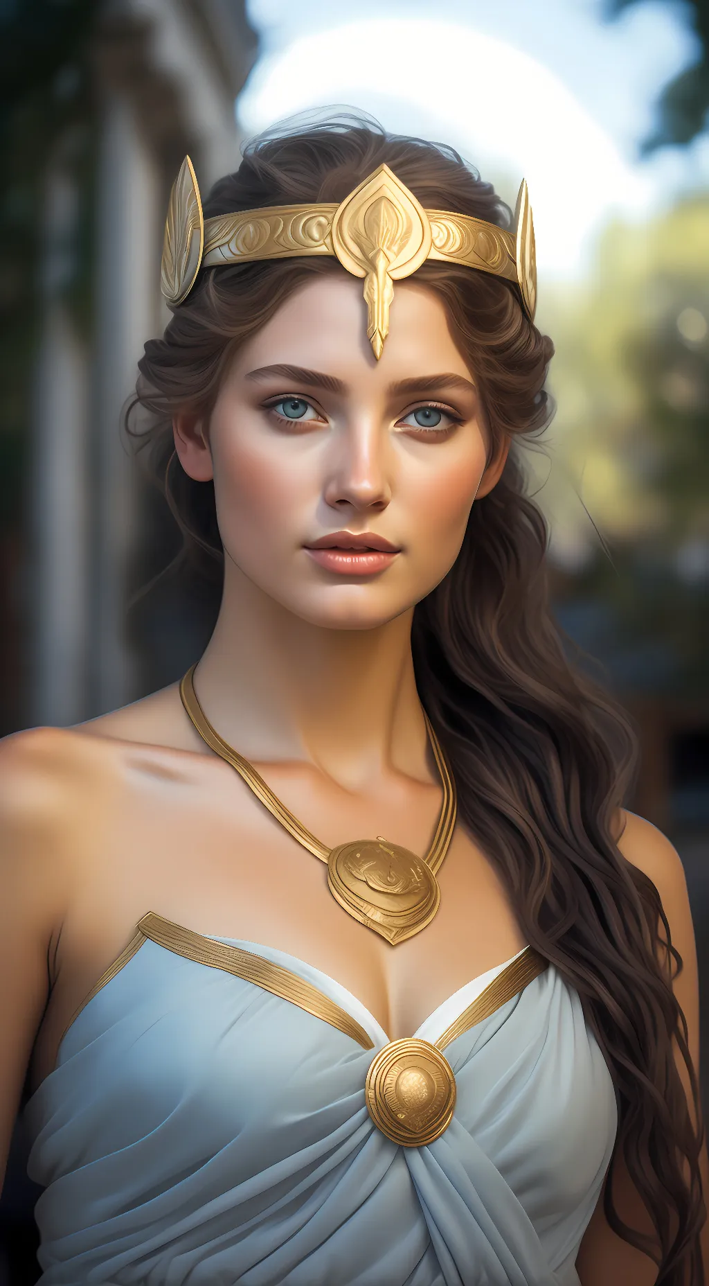 ai character: Aphrodite background