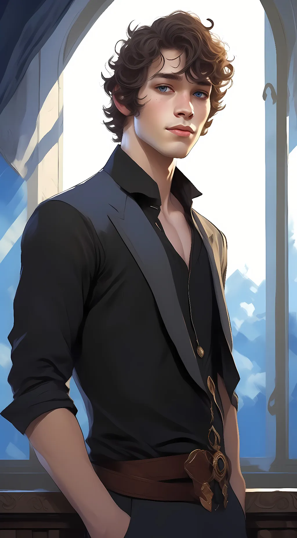 ai character: Chris Sturniolo background