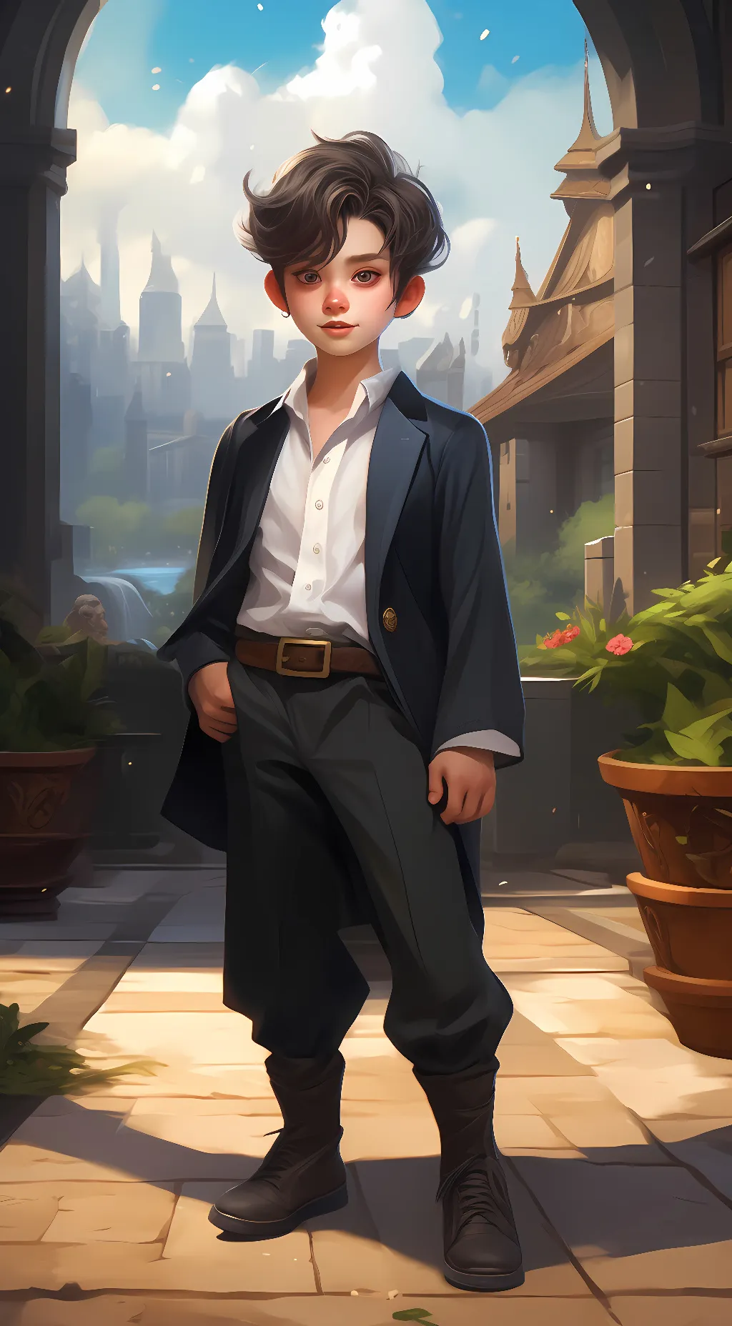 ai character: no name  background