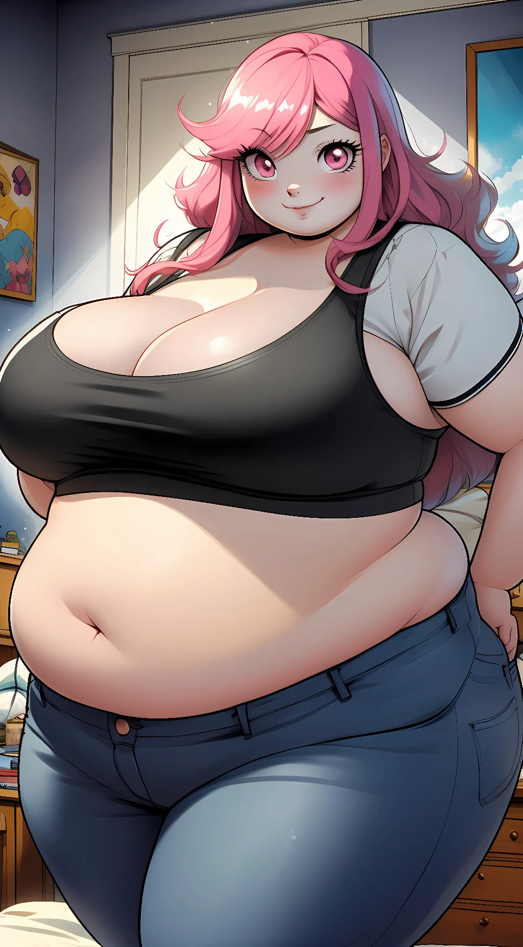 ai character: Serena  background