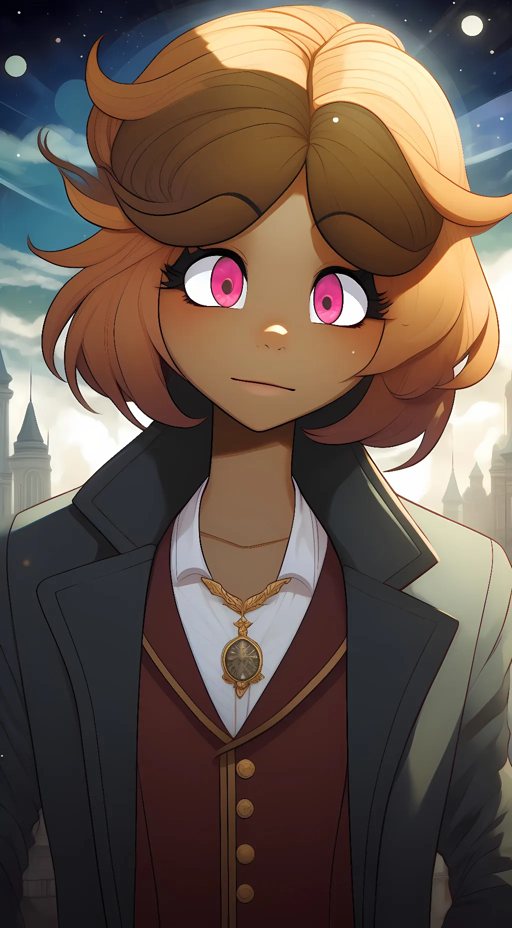 ai character: chicu fnia background