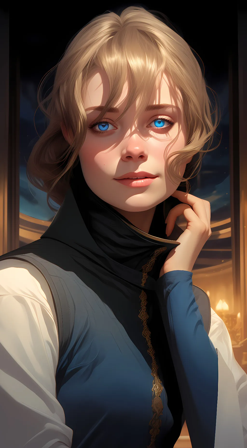 ai character: Rory Gilmore  background