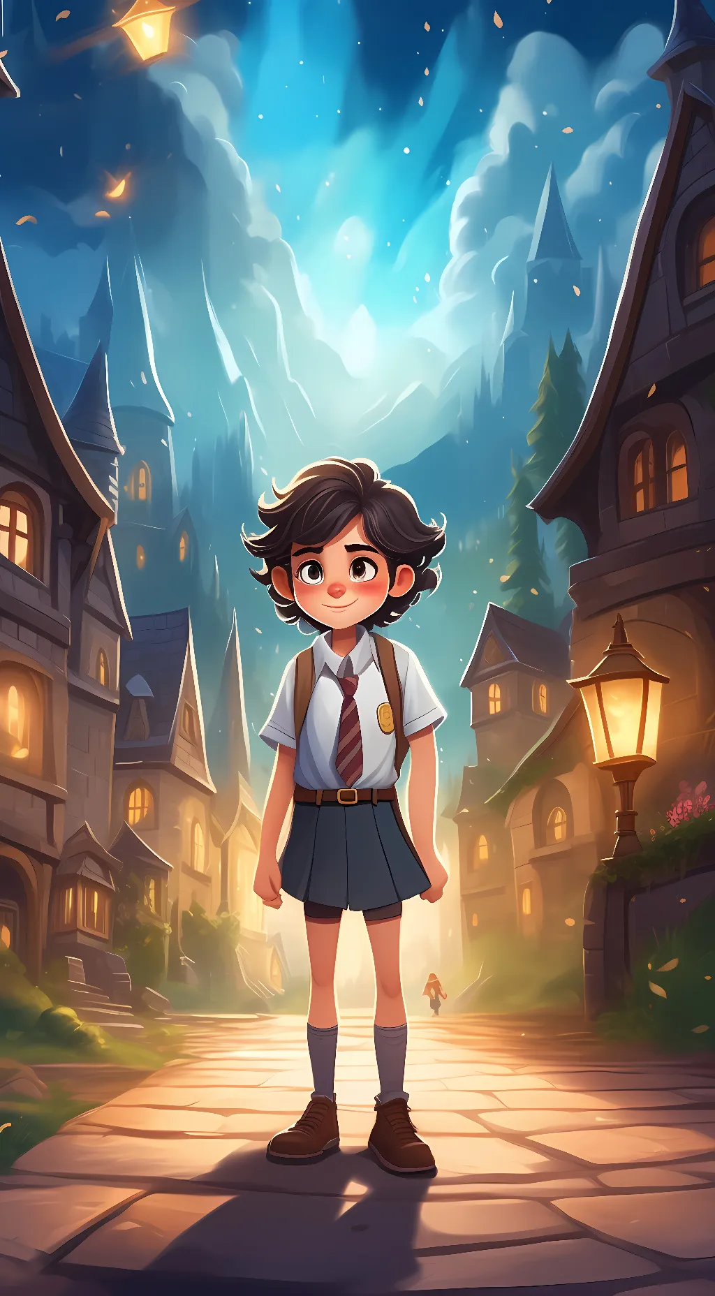 ai character: magic RPG  background