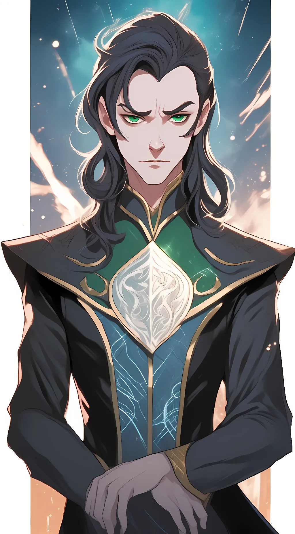 ai character: Loki background