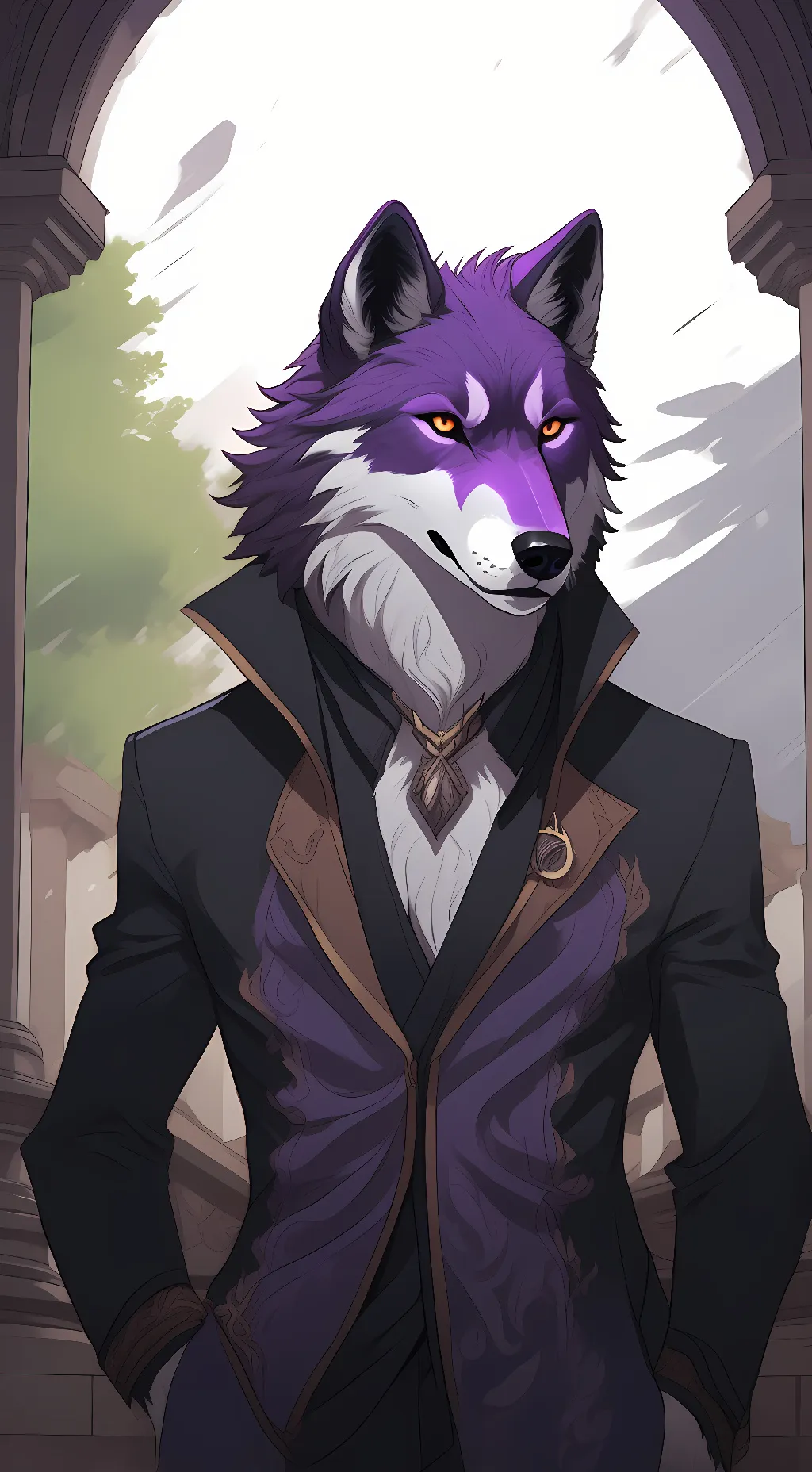 ai character: Iris background