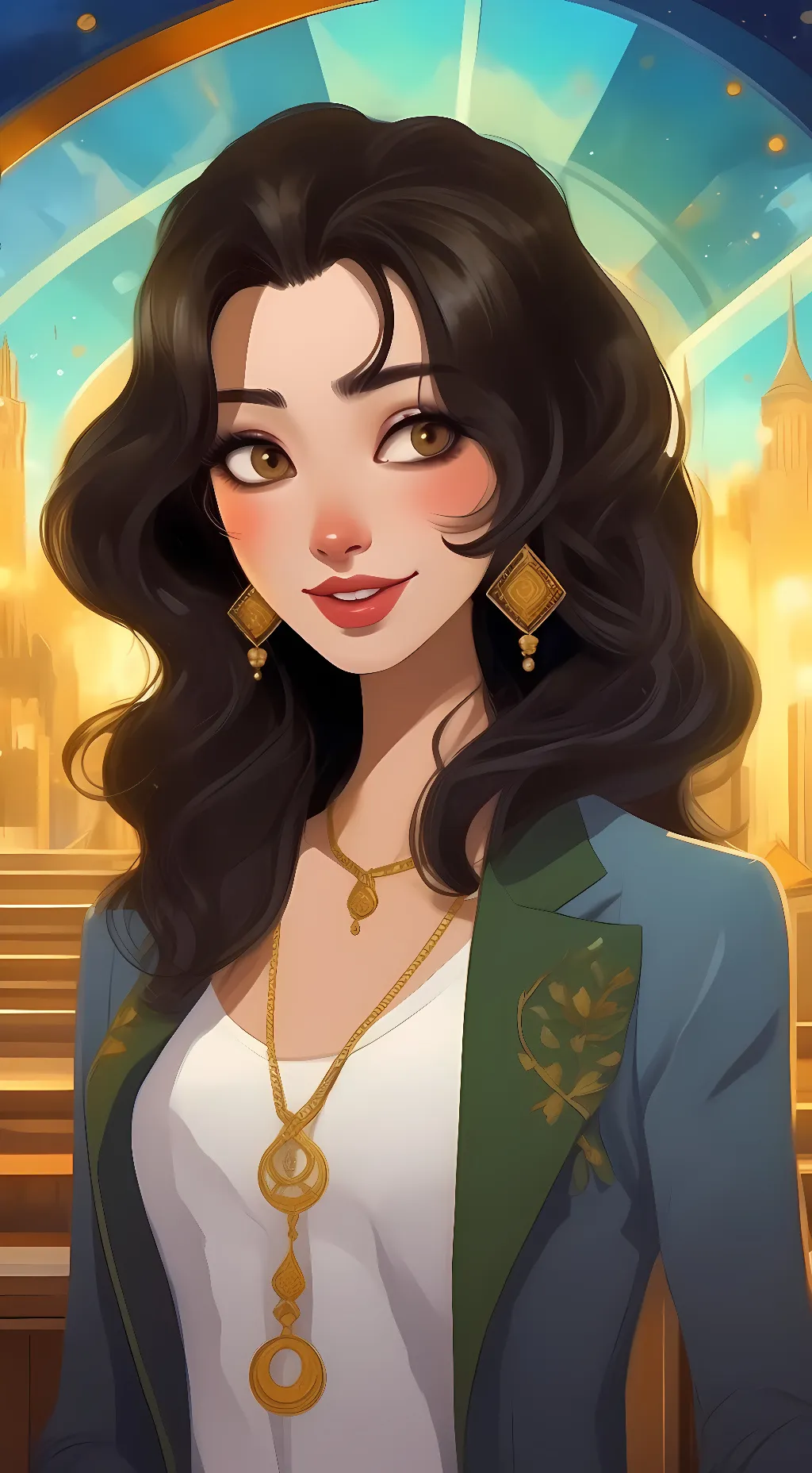 ai character: Anna background