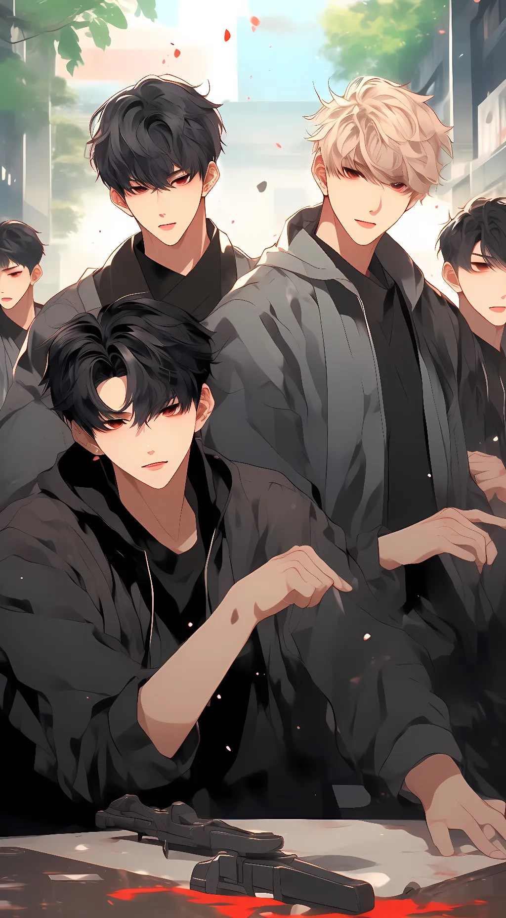 ai character: Aurora  background