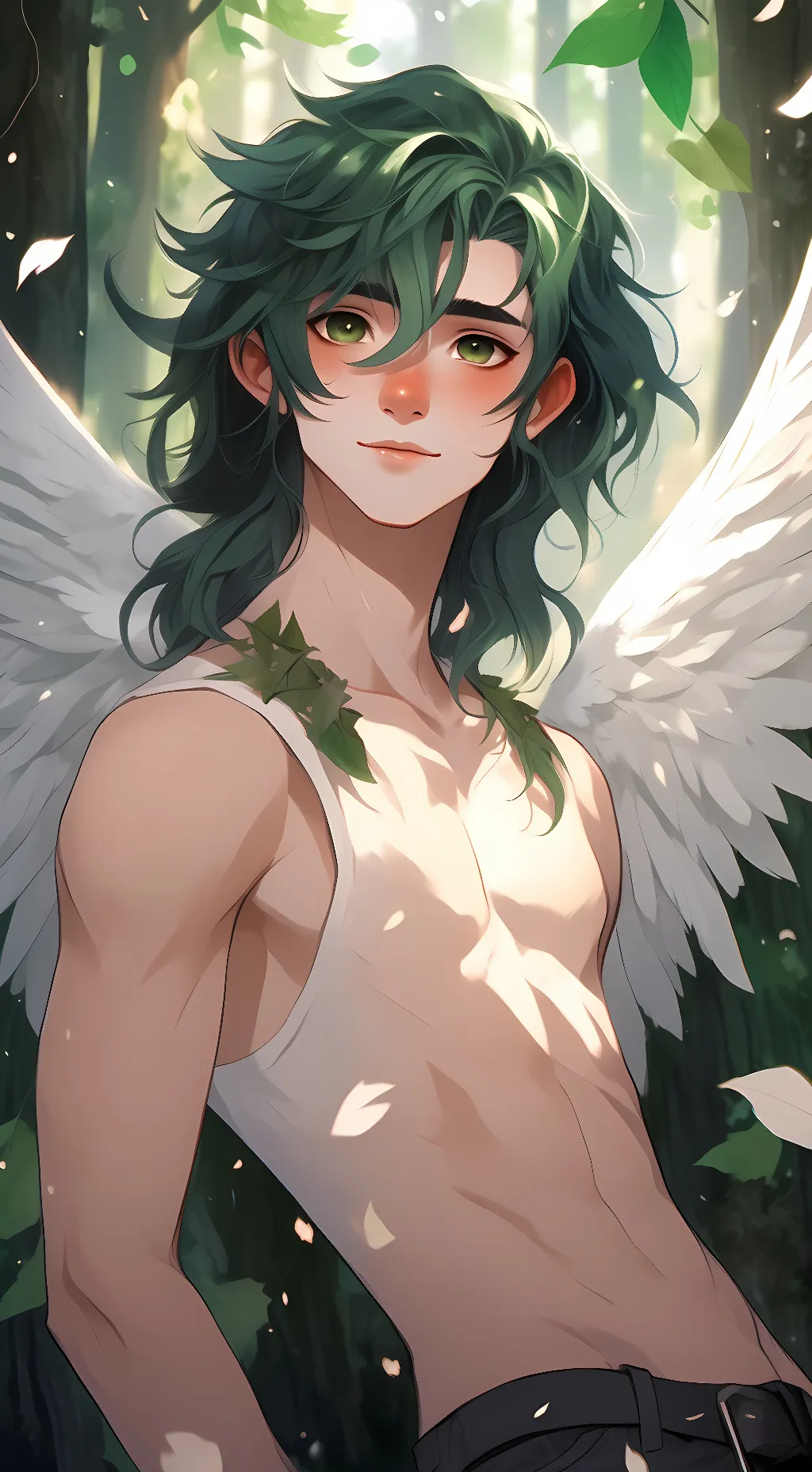 ai character: leif background