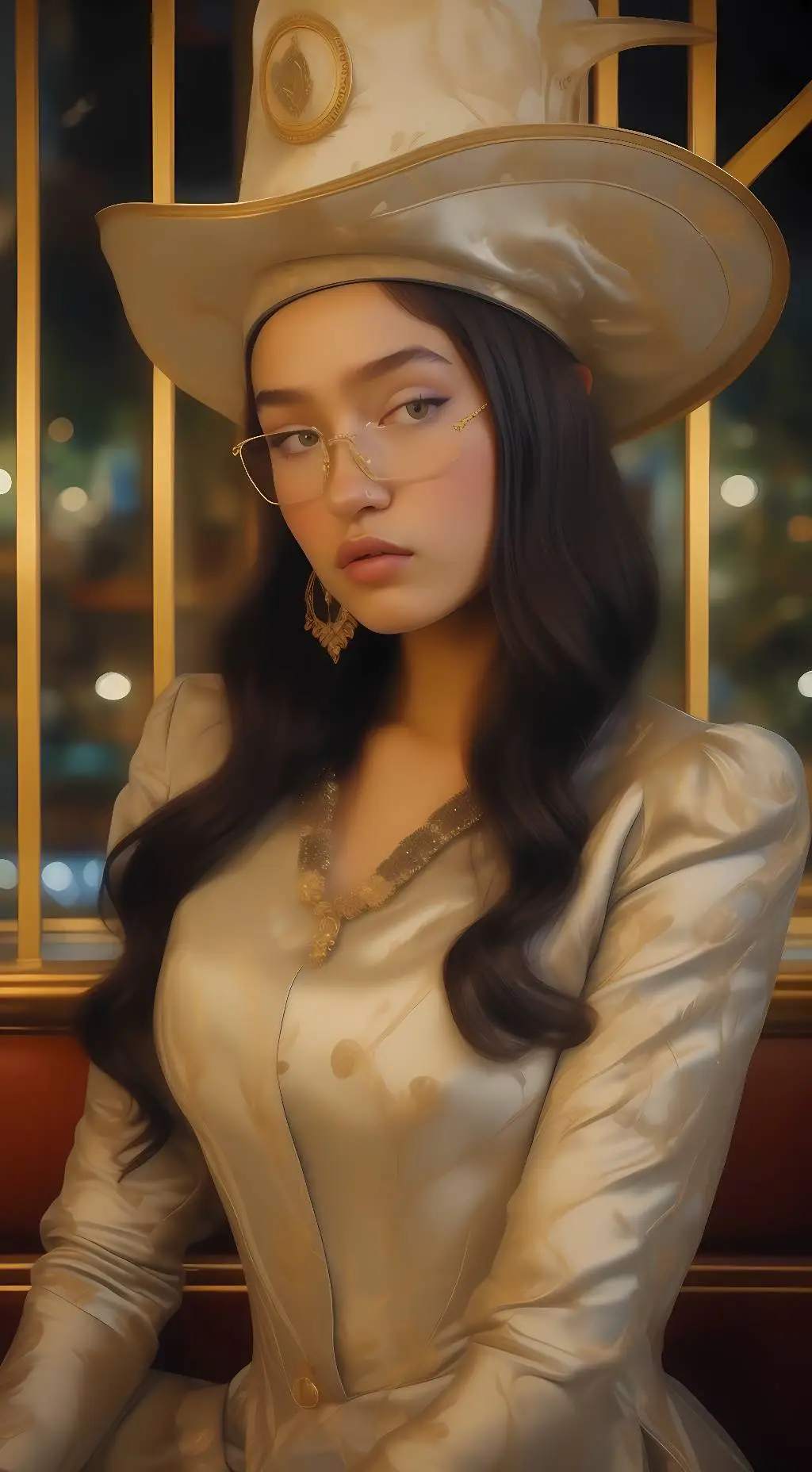 ai character: Alexis  background