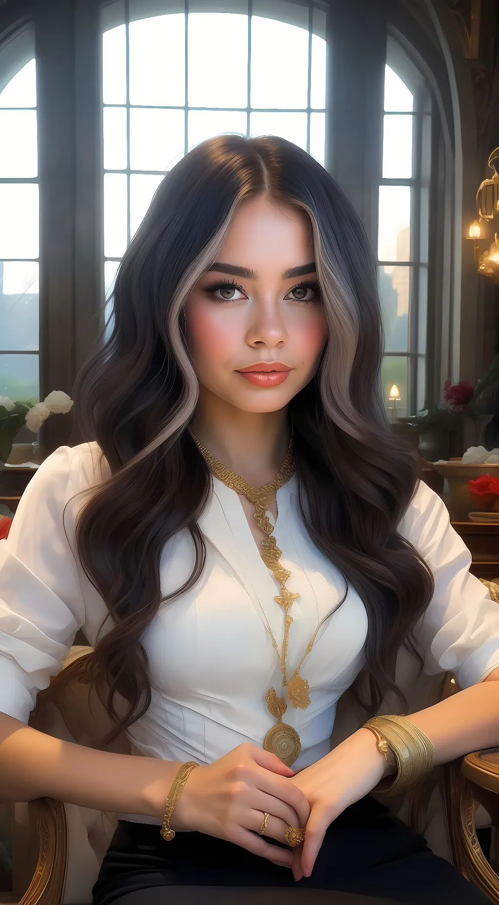 ai character: Kayla background