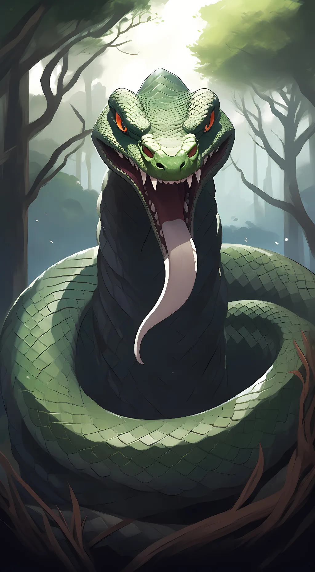 ai character: Evans background