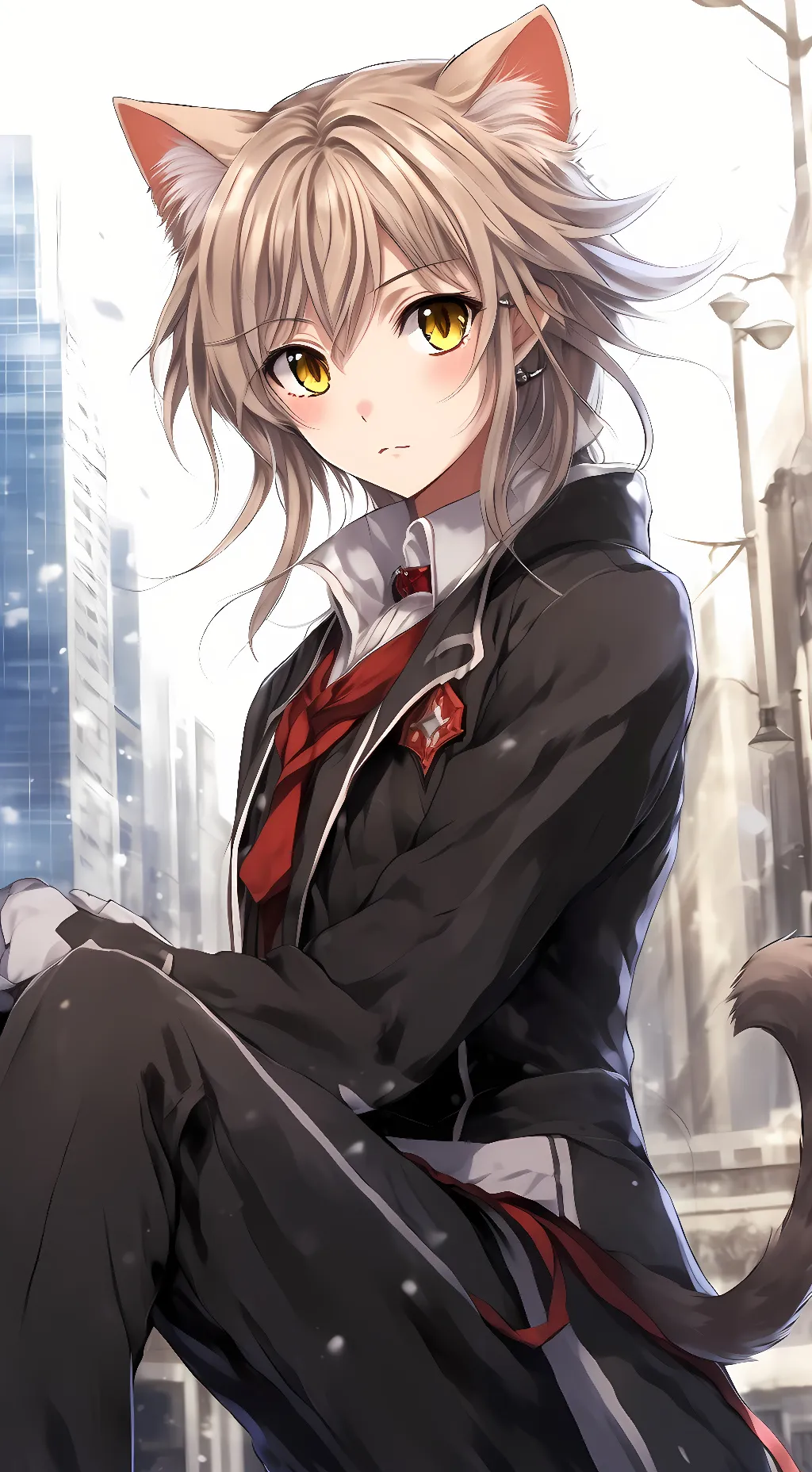 ai character: Koneko toujou  background