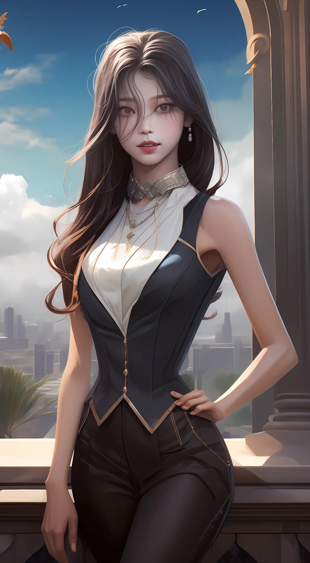 ai character: Hanni background