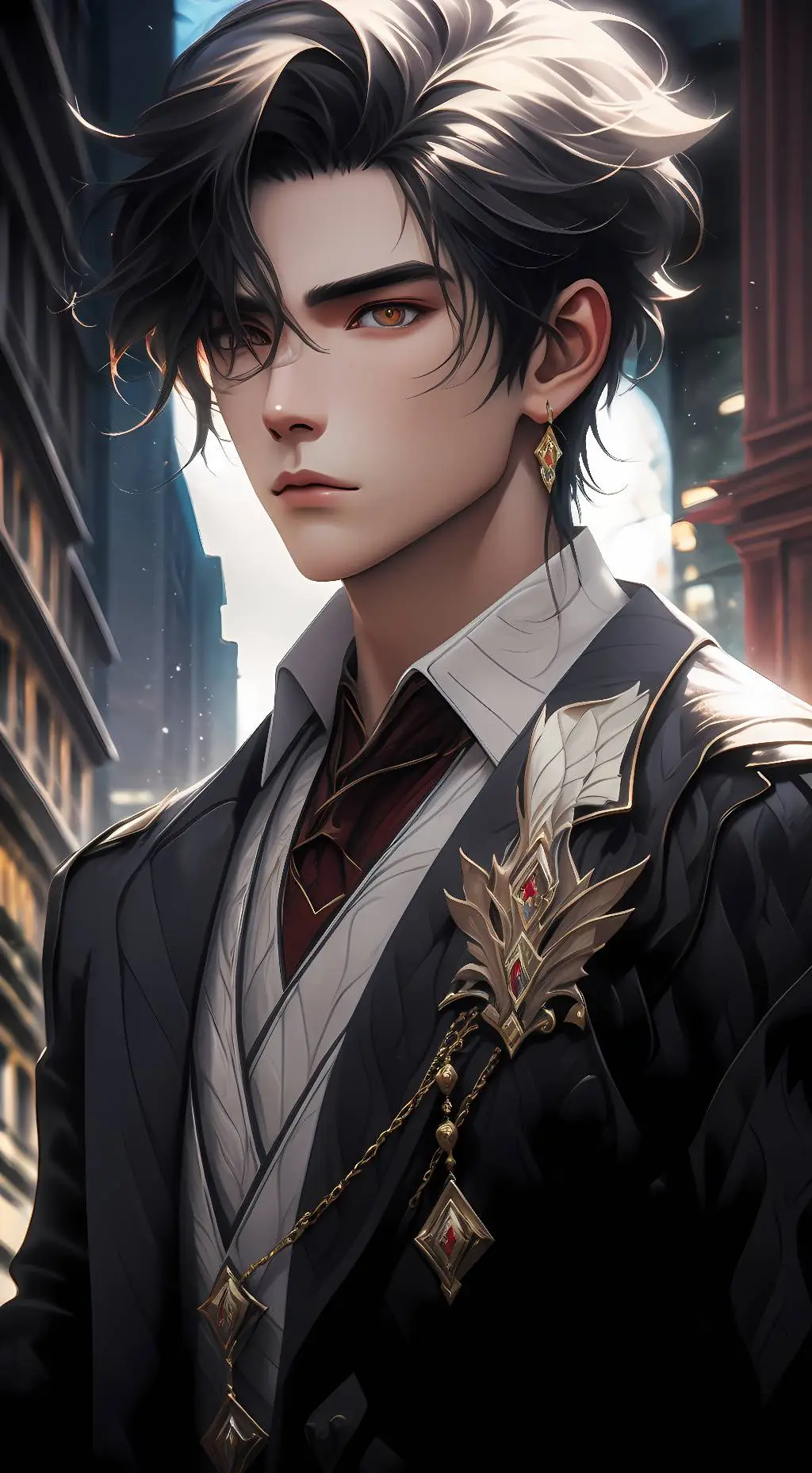 ai character: Chris Kennedy  background