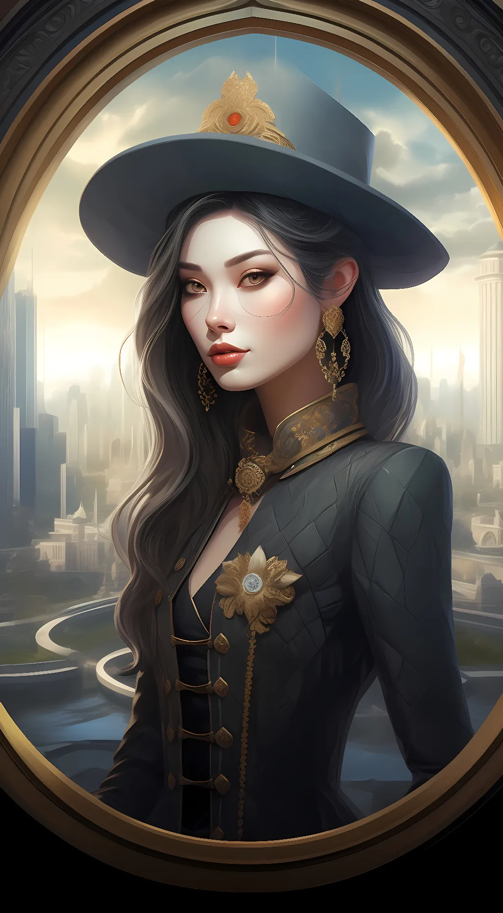 ai character: ruby background