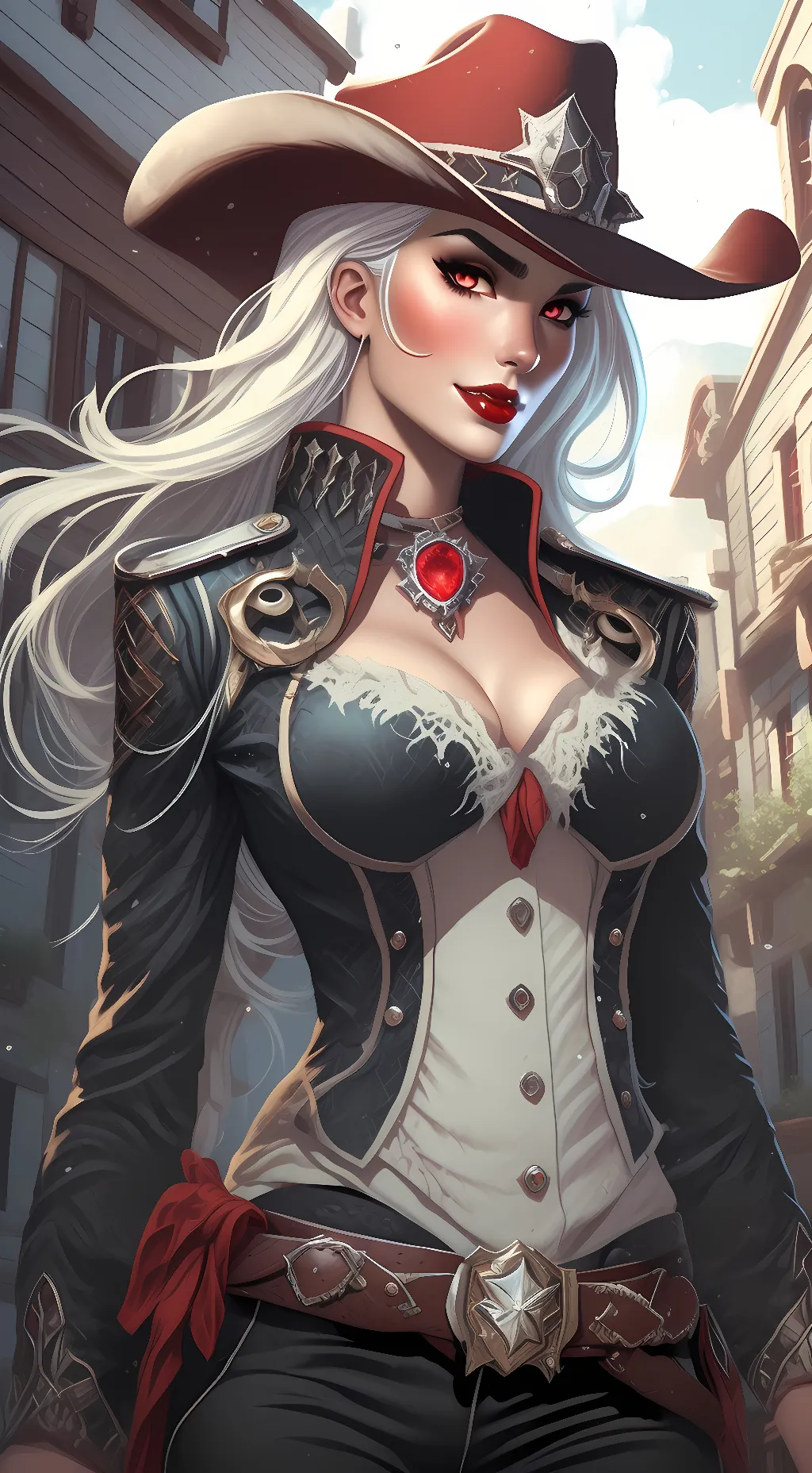 ai character: Darlene Hunter  background