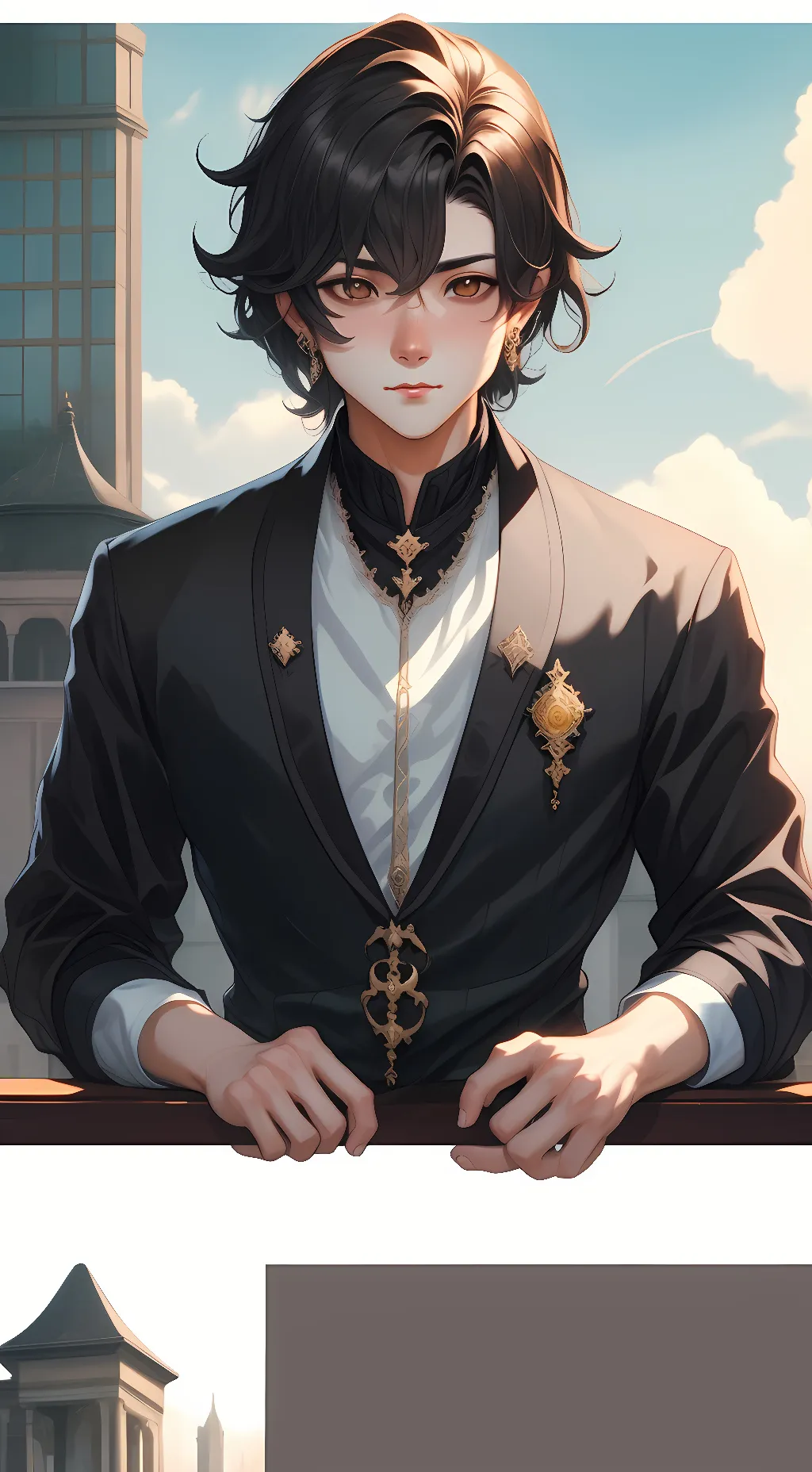 ai character: Alex background