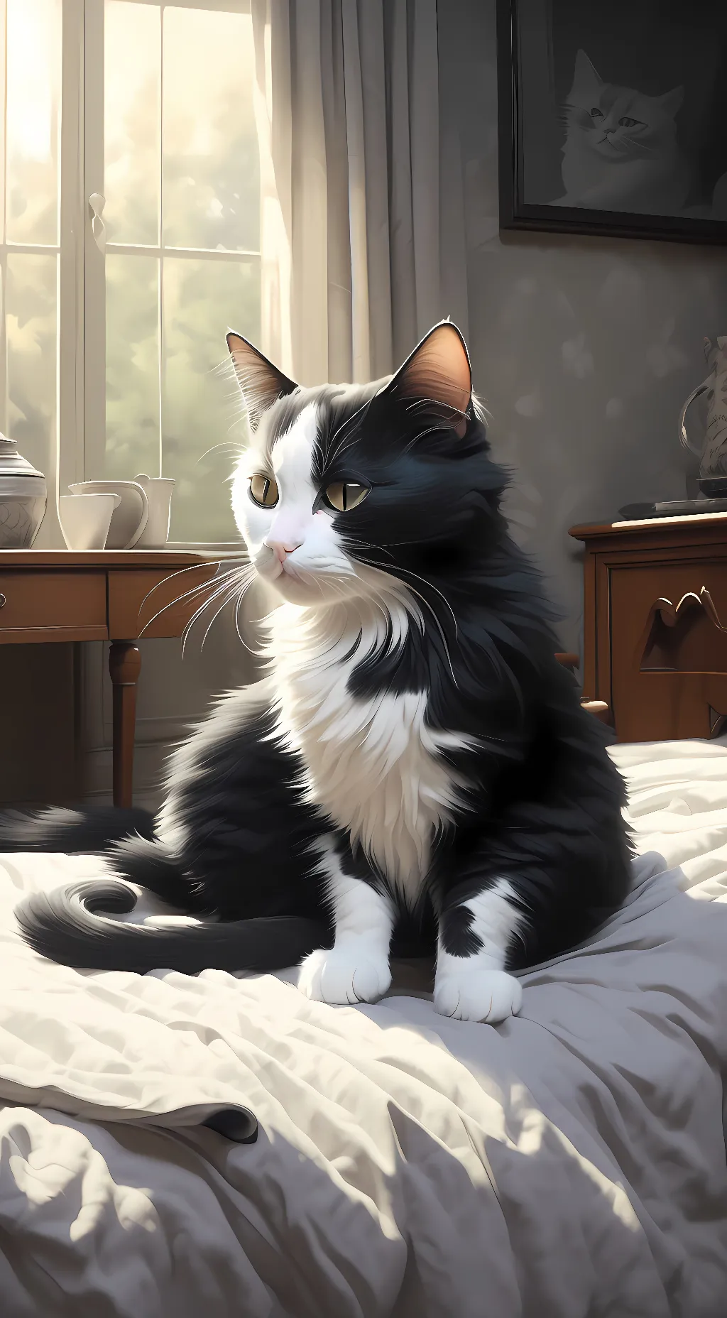 ai character: Whiskers background